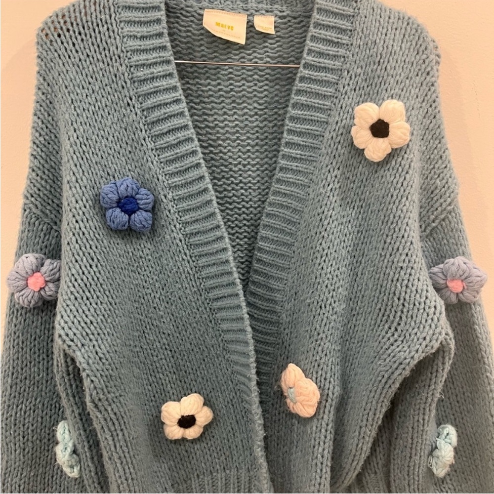 Anthropologie The Susannah 3D Floral Cardigan - Picture 3 of 6